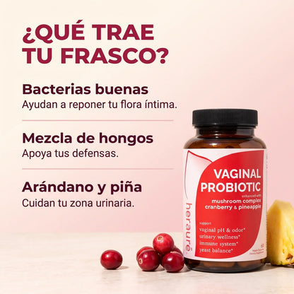 Heraure probiótico femenino 60 cápsulas